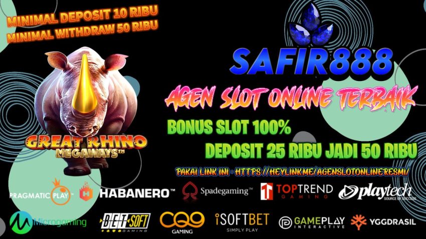 SAFIR888 - Agen Slot Online Terbaik